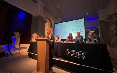 Baroness Susan Greenfield attends the Freeths Annual Life Science Summit on 15th May