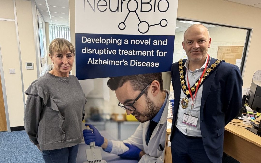 Councillor Mark Lygo visits Neuro-Bio to meet with CEO & Founder Baroness Susan Greenfield