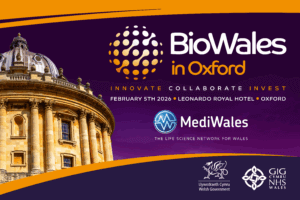 Our CSO Sara Garcia Rates & Project Development Manager, Bethany Watkinson, will be attending the MediWales (BioWales) event on Thursday 5th February