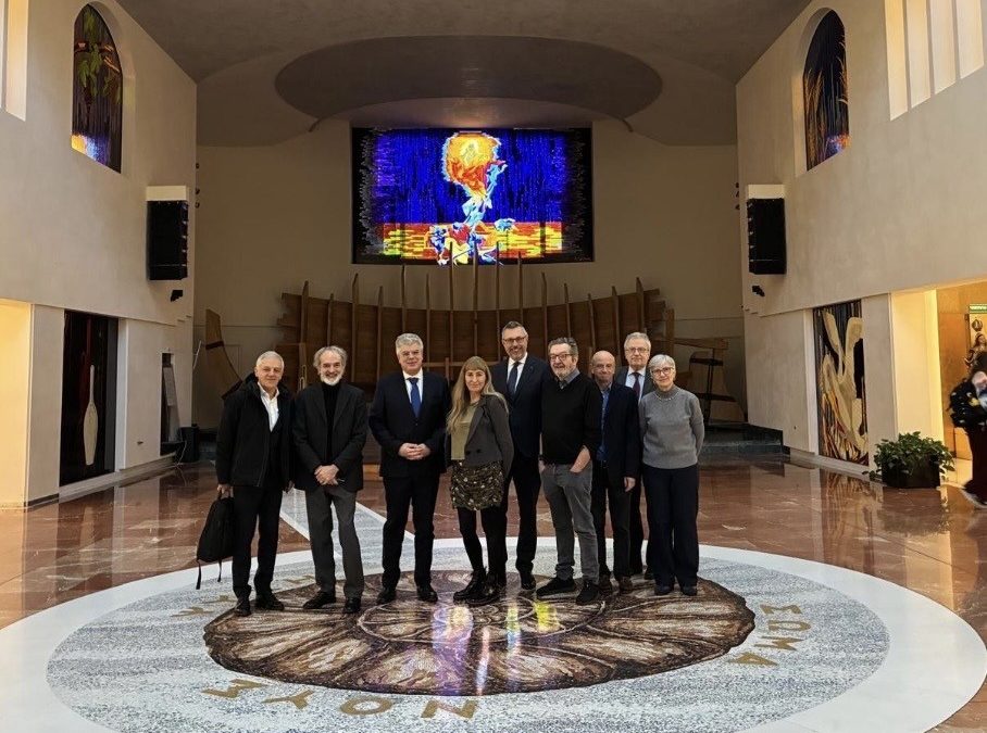 CEO & Founder Baroness Susan Greenfield visits San Raffaele Hospital in Milan!