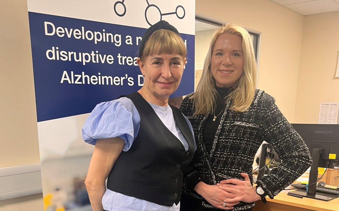 Jo Hayman from Rathbones (UK-based investment and wealth management company) visits Neuro-Bio!